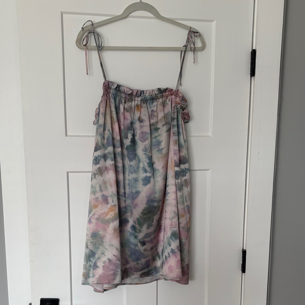 Show Me Your MuMu Tie-Dye Mini Dress